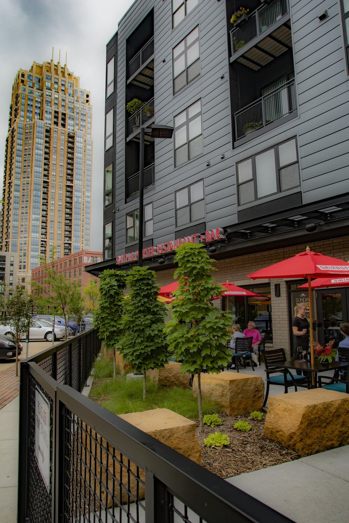 exterior of the restaurant